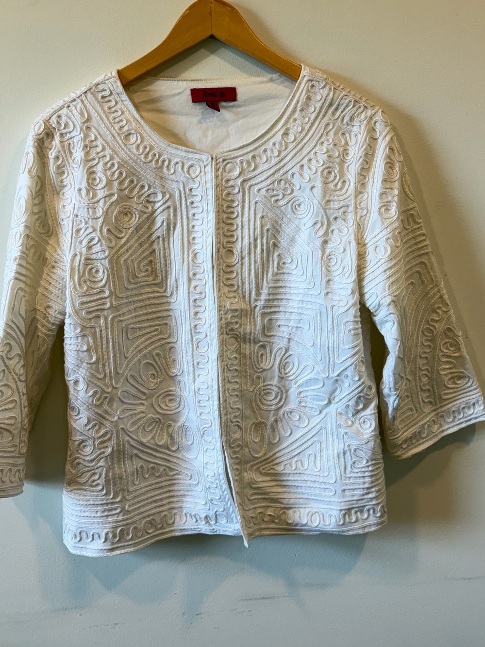 Joni B Embroidered Cotton Jacket